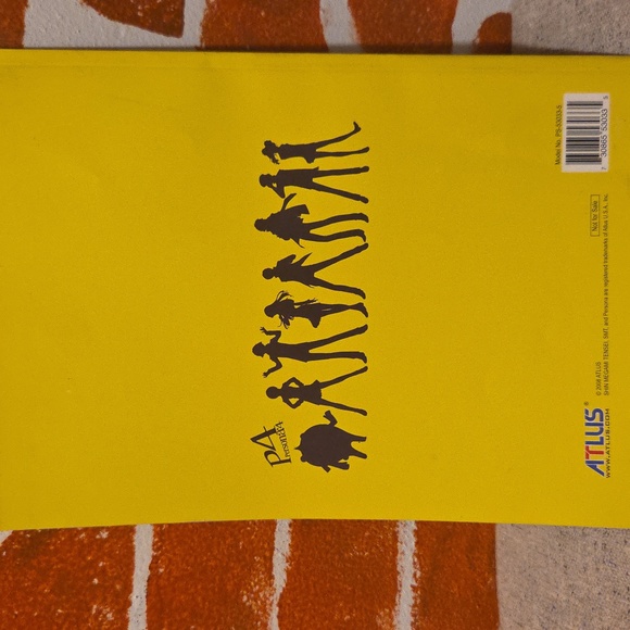 💗 RARE Persona 4 Visual Data ART Book From PS2 Collectors Edition💗 - Picture 3 of 5